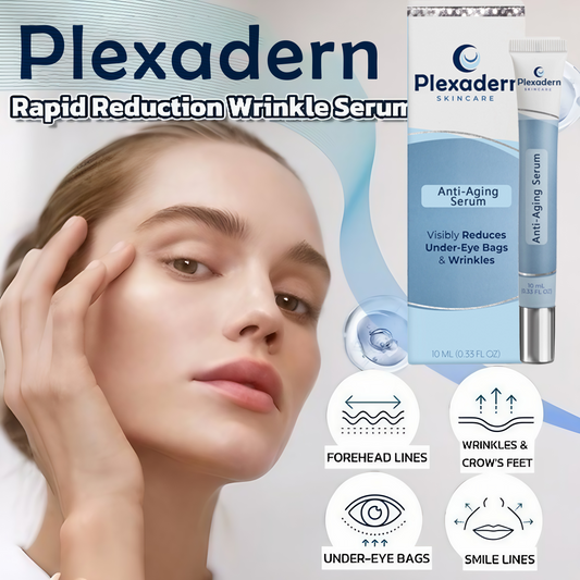 🔥Independence Day Sale 49% OFF Plexadern™ 60-Second Anti-Aging Serum for Wrinkles, Bags & Dark Circles
